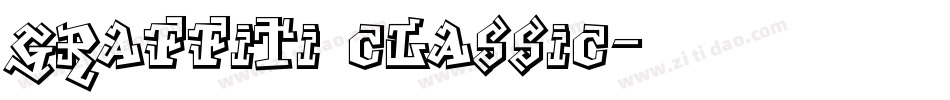 Graffiti Classic字体转换